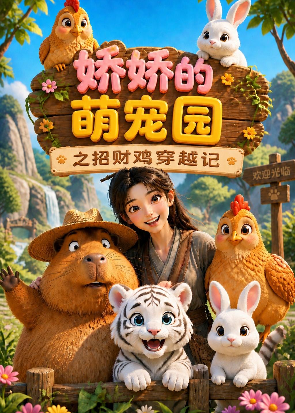 娇娇的萌宠园之招财鸡穿越记封面图