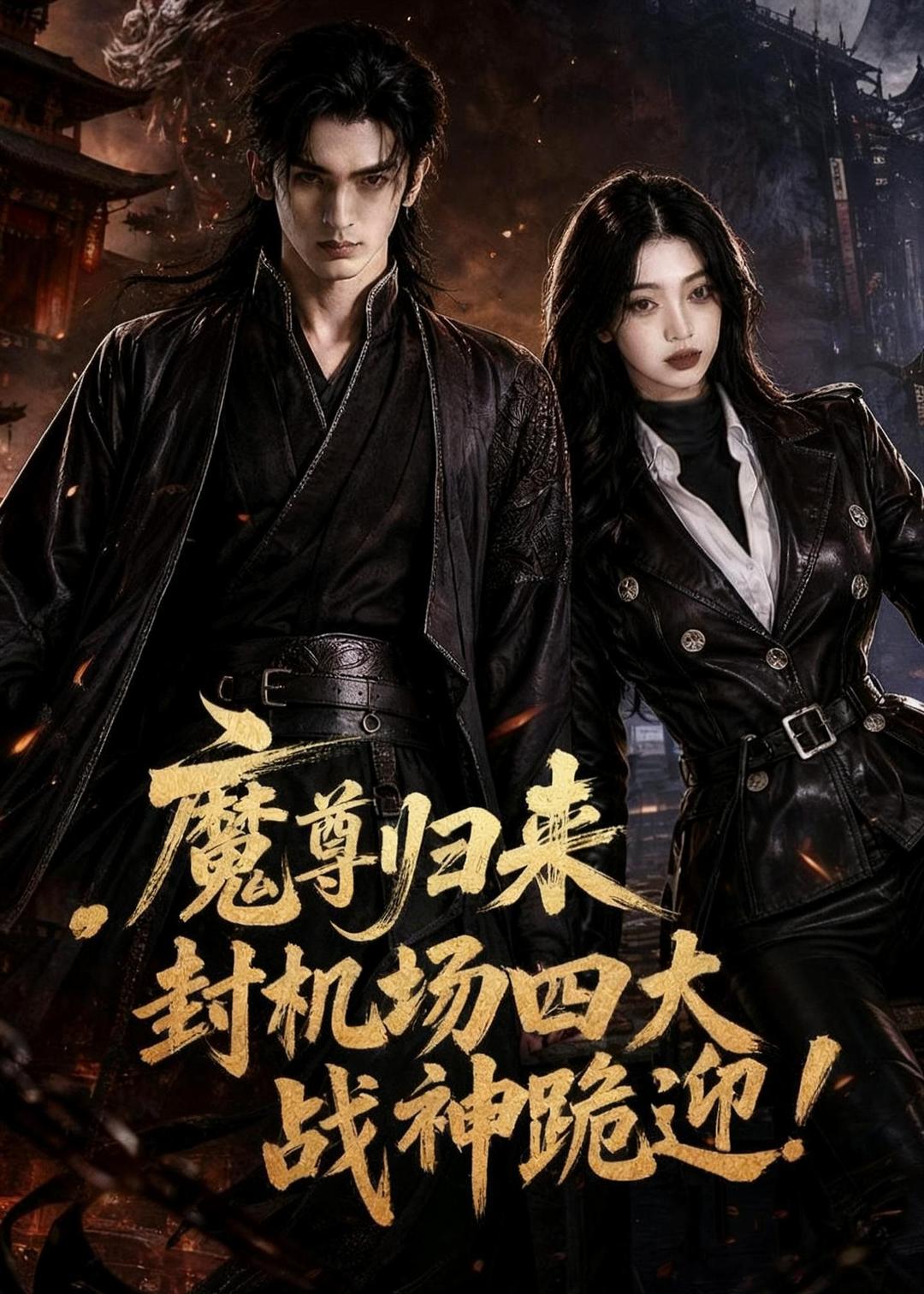 魔尊归来，封机场四大战神跪迎封面图