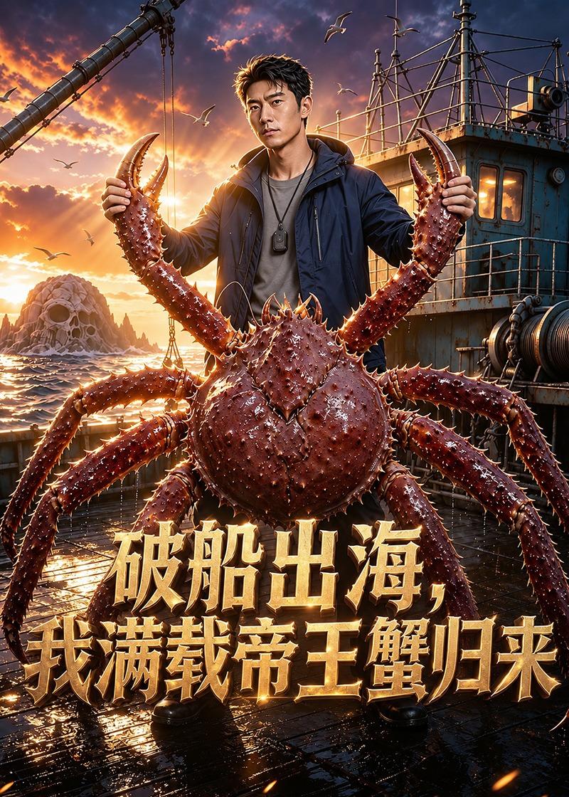 破船出海，我满载帝王蟹归来封面图