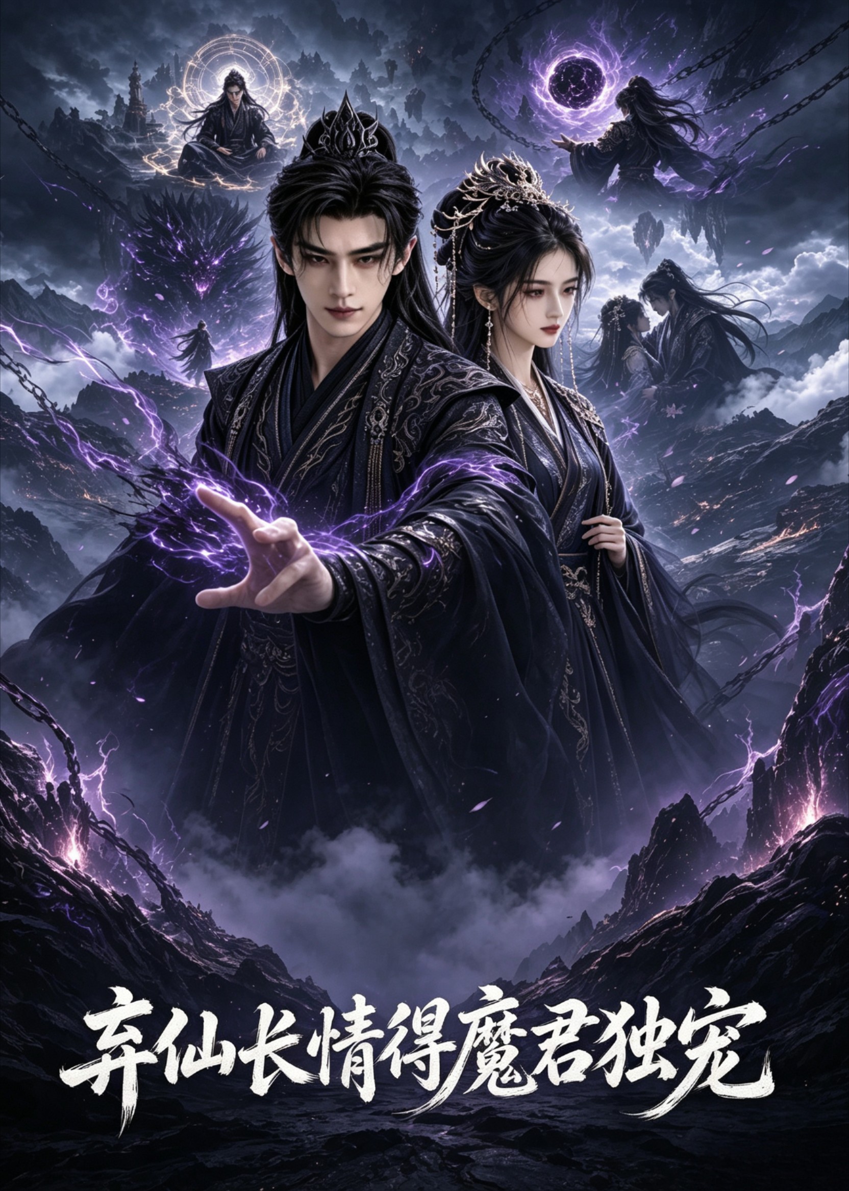 弃仙长情得魔君独宠封面图