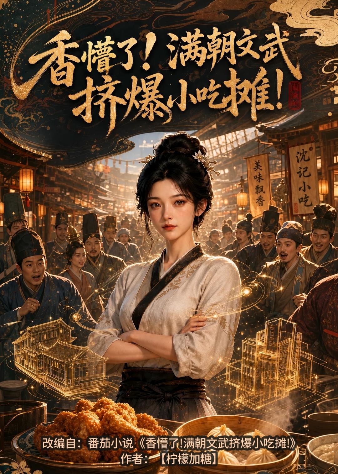 香懵了!满朝文武挤爆小吃摊!封面图