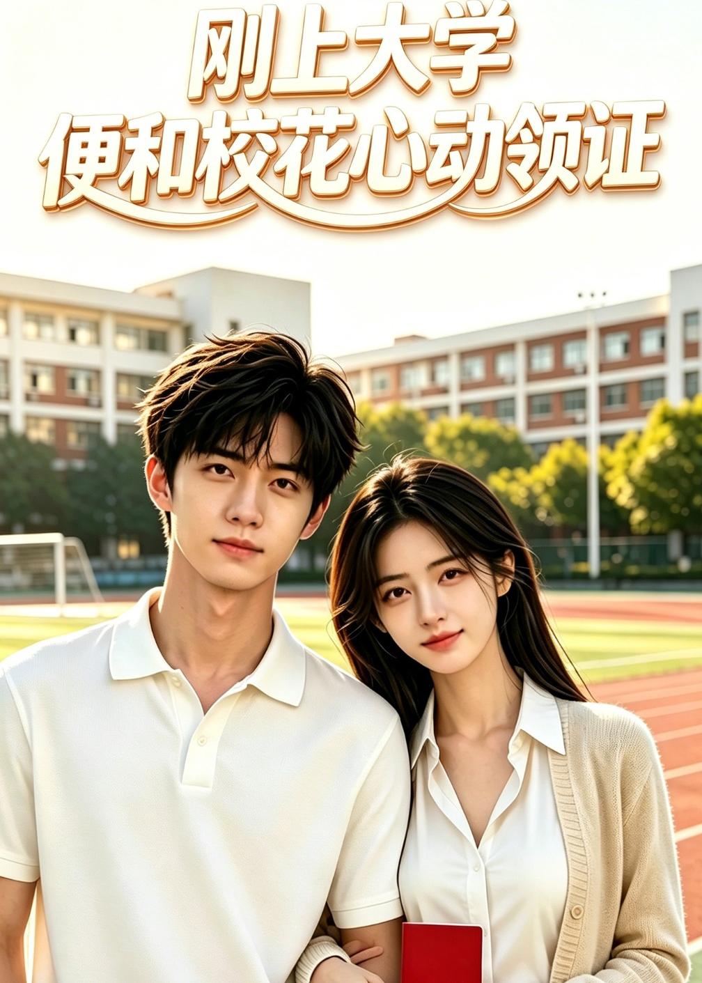 刚上大学，便和校花心动领证封面图