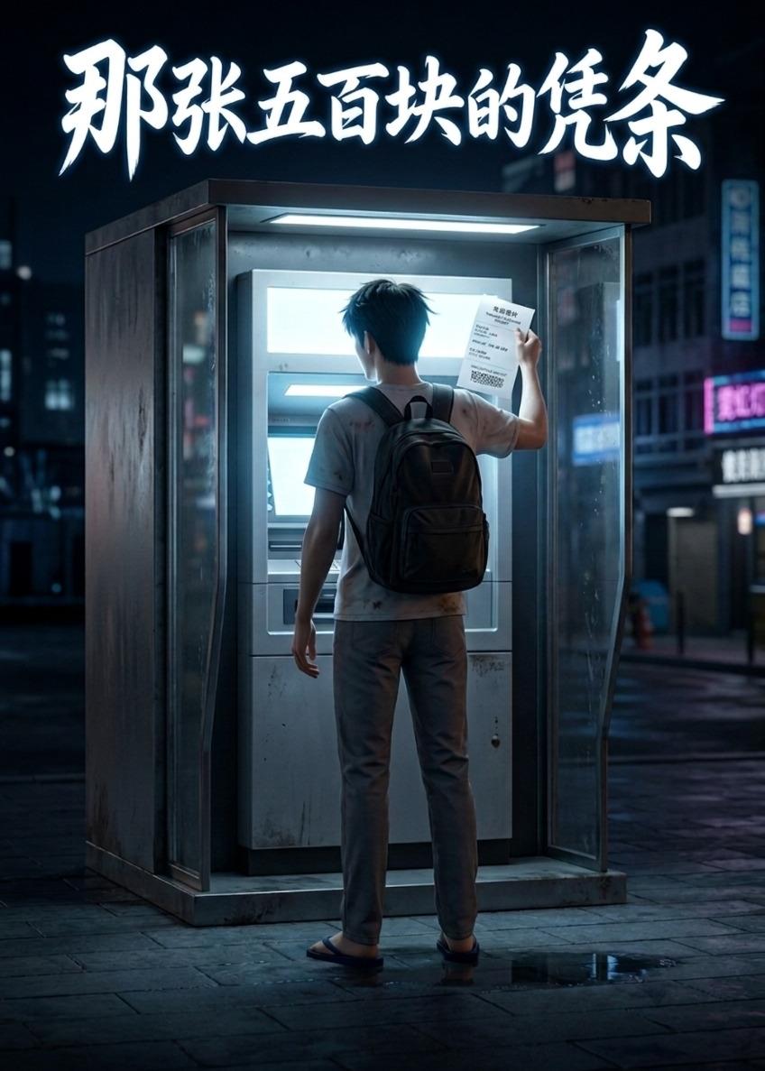 那张五百块的凭条封面图