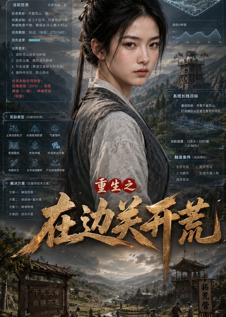 重生之在边关开荒封面图