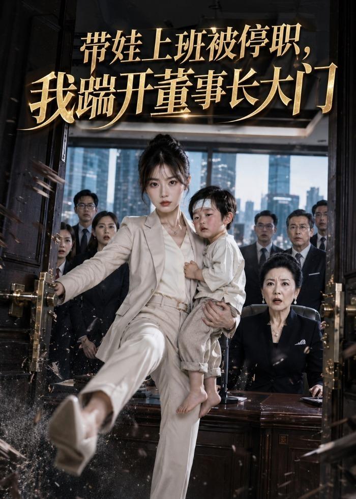 带娃上班被停职，我踹开董事长大门封面图