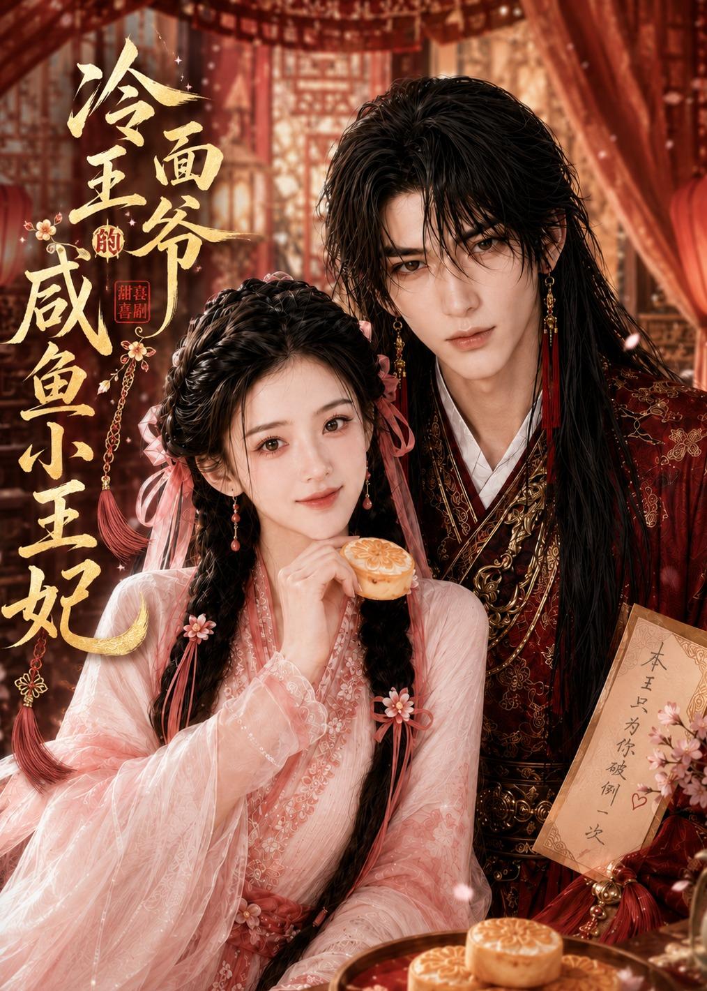 冷面王爷的咸鱼小王妃封面图