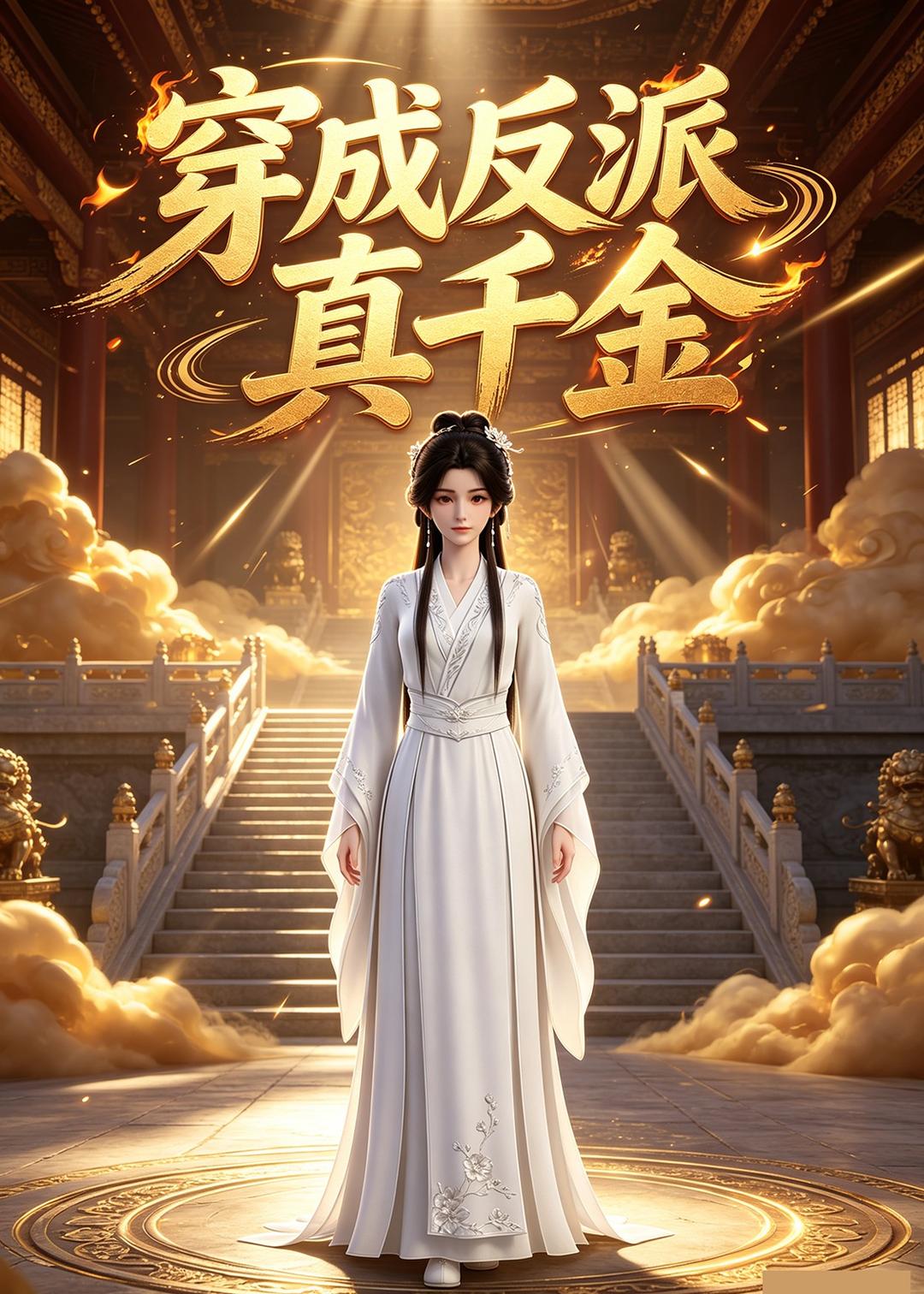 穿成反派真千金封面图