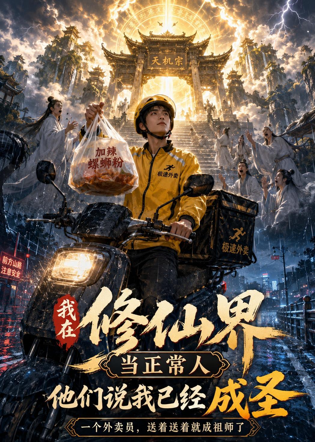 我在修仙界当正常人，他们说我已经成圣封面图