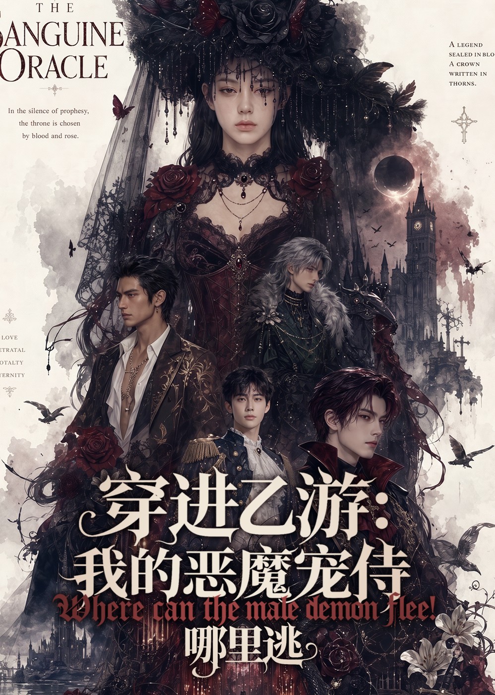 穿进乙游：我的恶魔宠侍哪里逃封面图