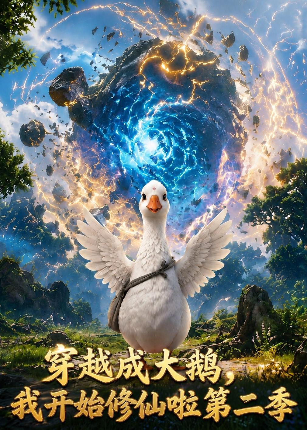穿越大鹅，我开始修仙啦第二季封面图