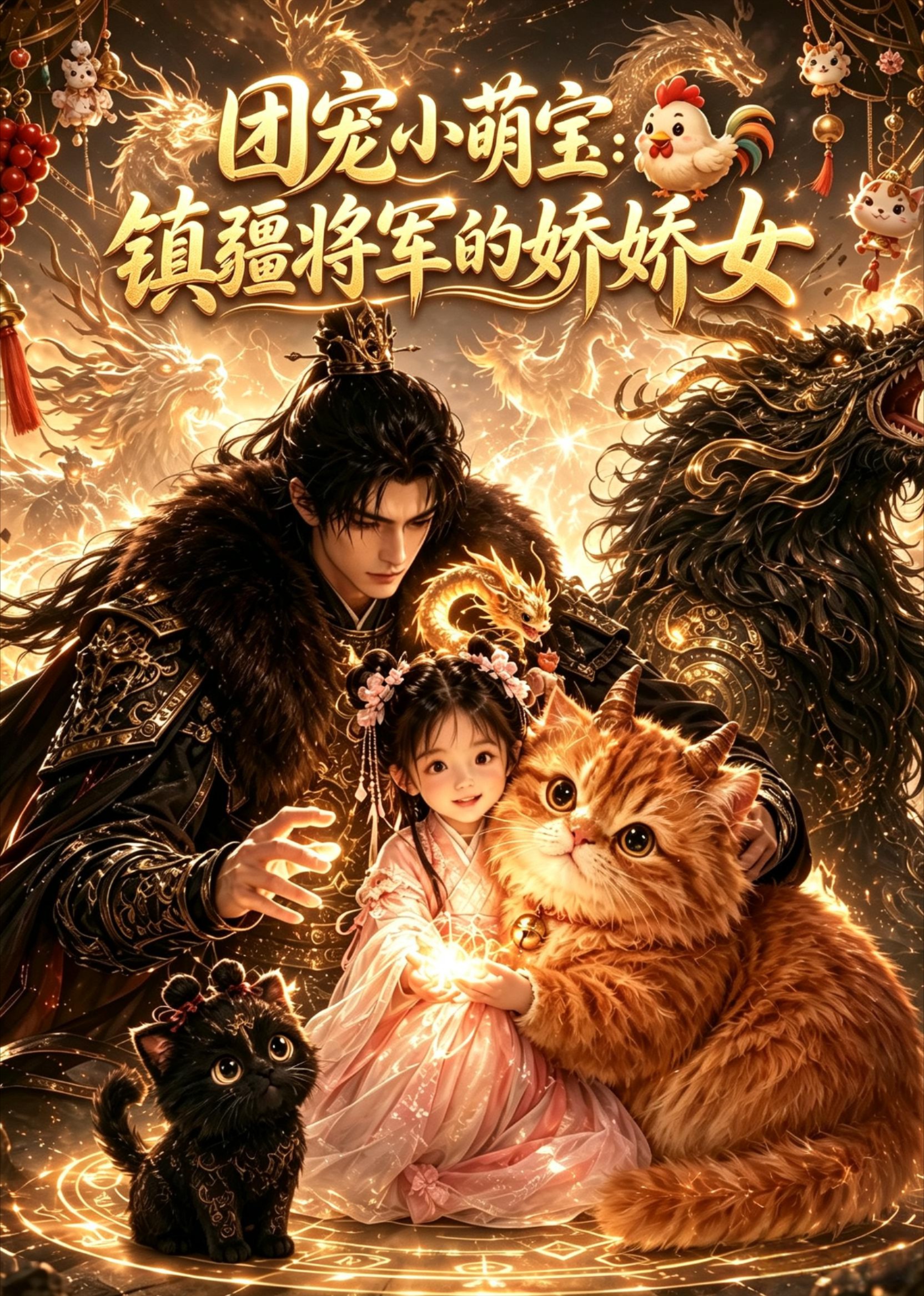 团宠小萌宝：镇疆将军的娇娇女封面图