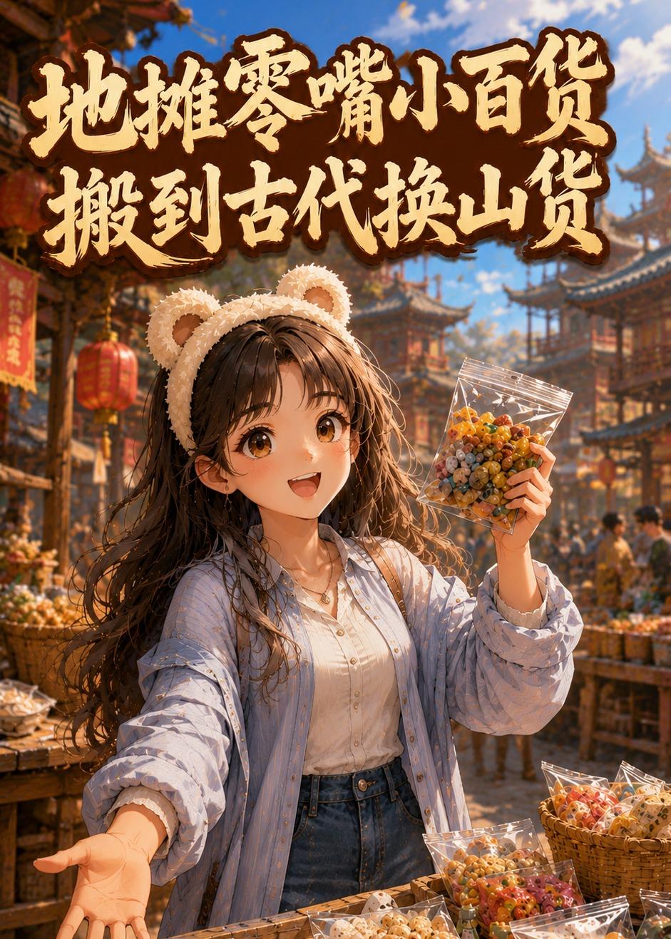 地摊零嘴小百货，搬到古代换山货封面图