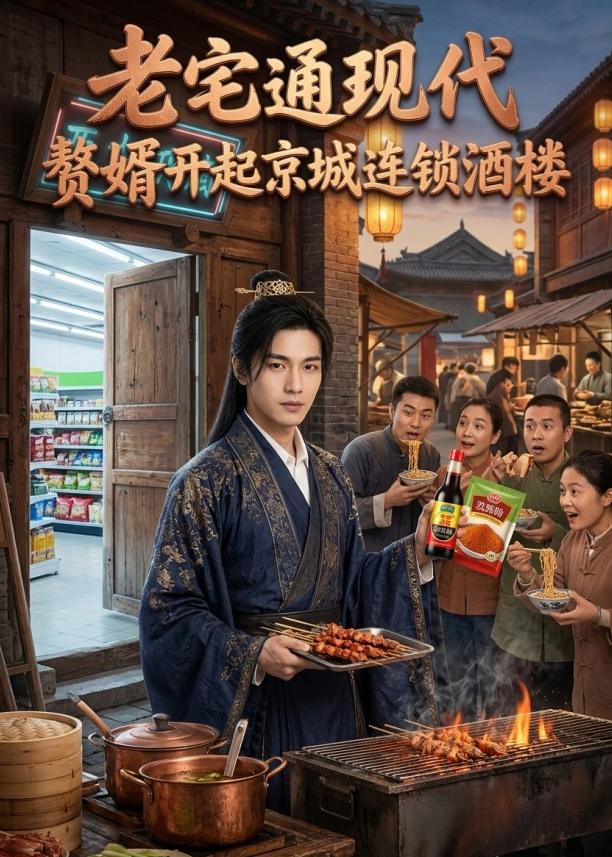 老宅通现代，赘婿开起京城连锁酒楼封面图