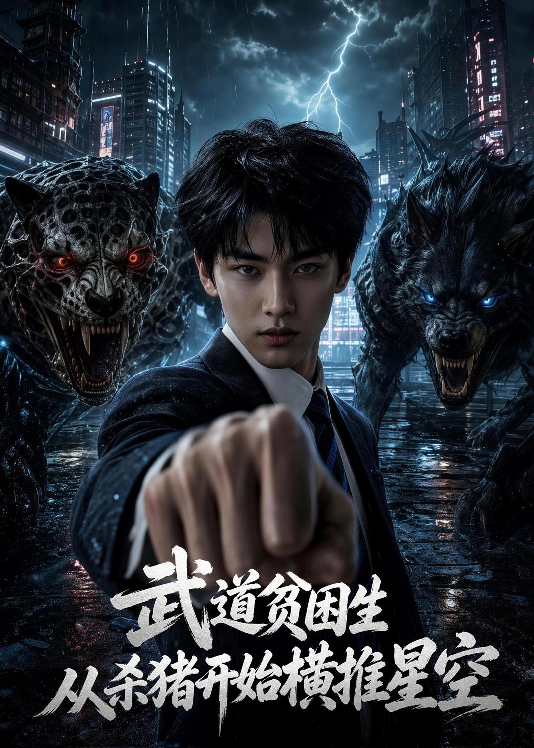 武道贫困生从杀猪开始横扫星空封面图
