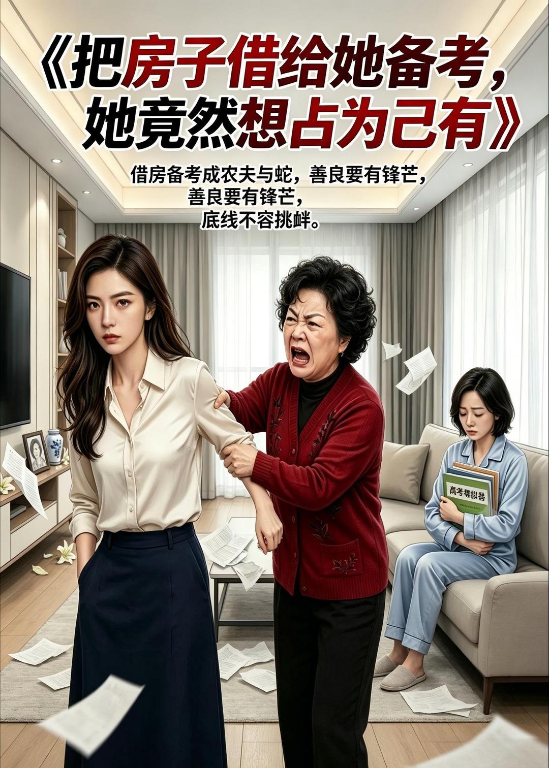 把房子借给她备考，她竟然想占为己有封面图