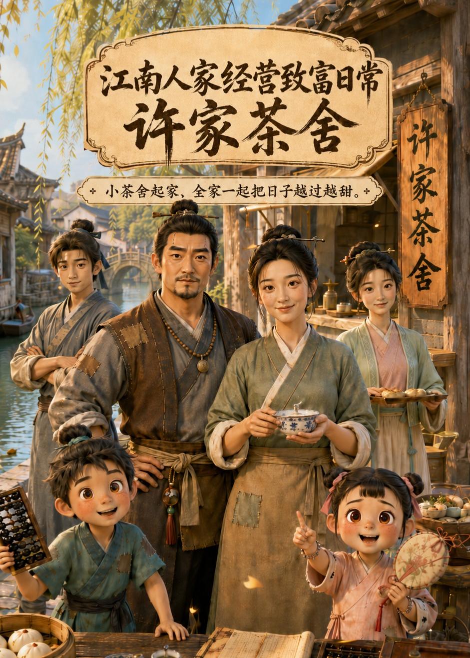 江南人家经营致富日常：许家茶舍封面图