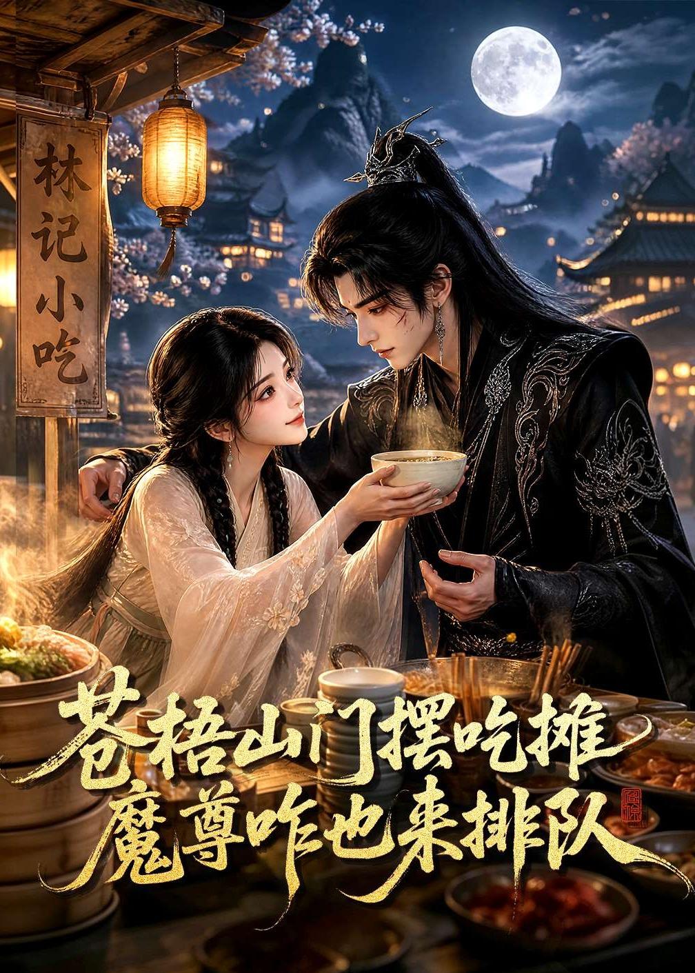 苍梧山门摆摊吃摊魔孽咋也来排队封面图