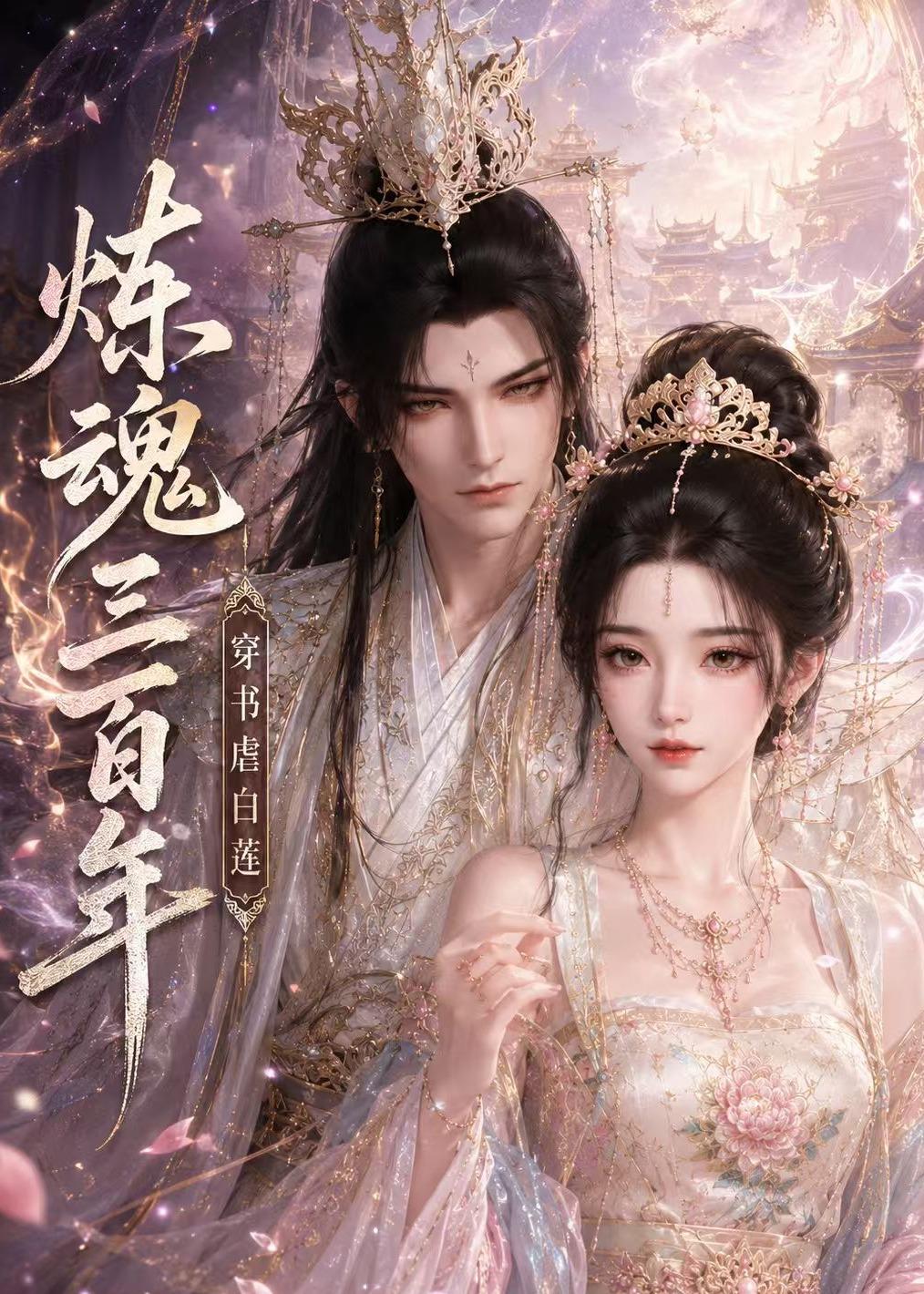炼魂三百年，穿书虐白莲封面图
