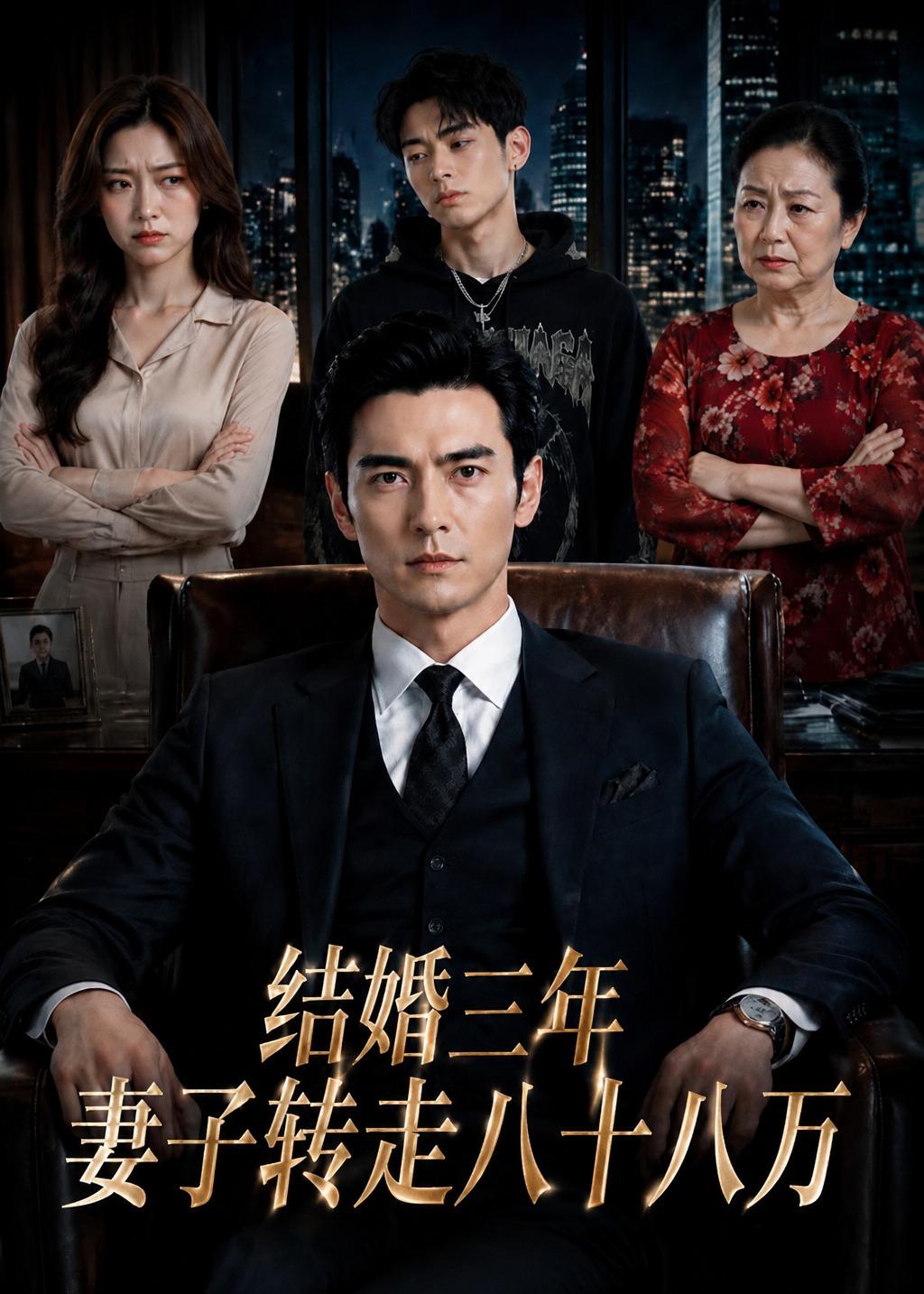 结婚三年，妻子转走八十八万封面图