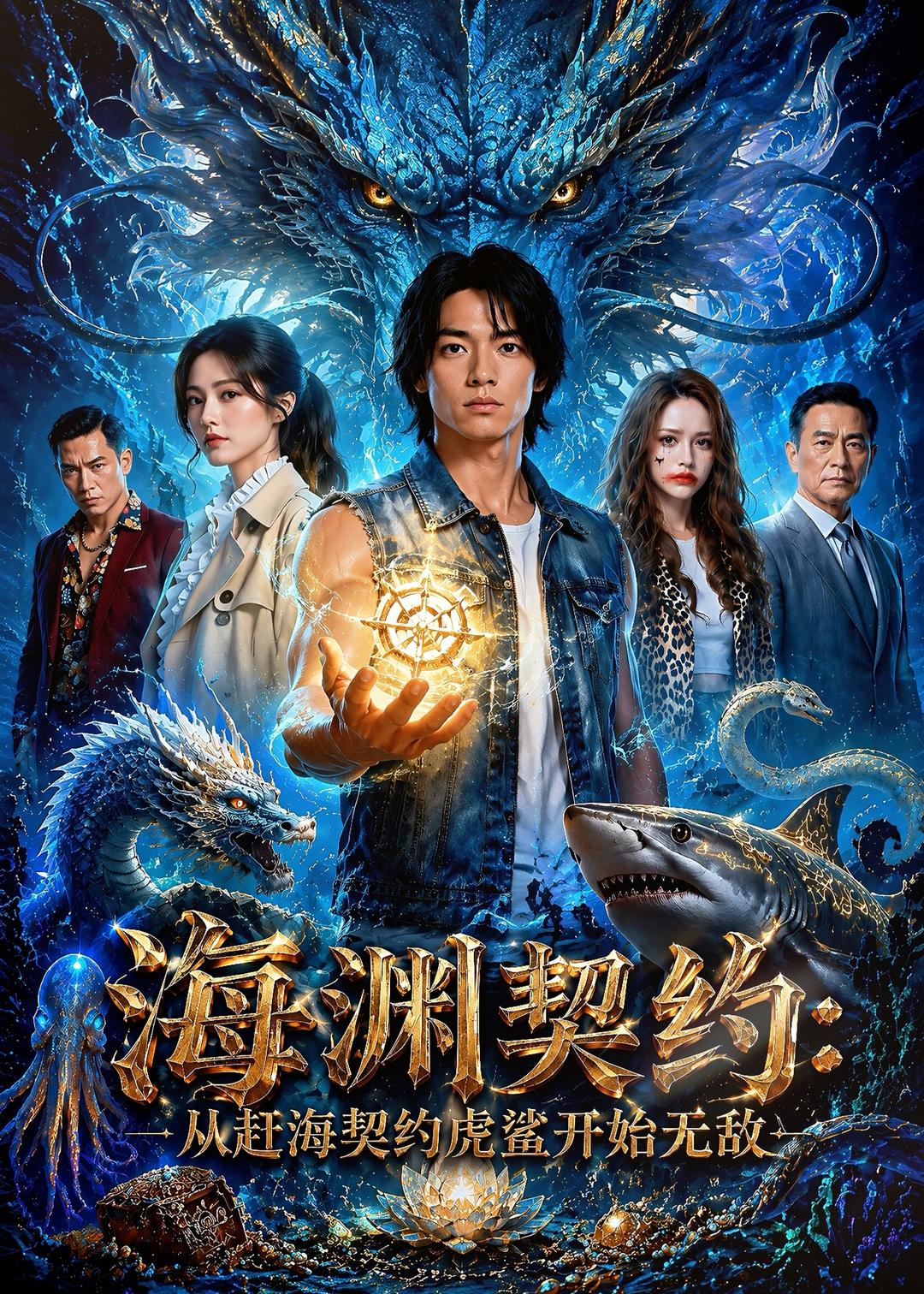海渊契约：从赶海契约虎鲨开始无敌封面图