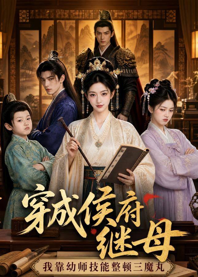 穿成侯府继母，我靠幼师技能整顿三魔丸封面图