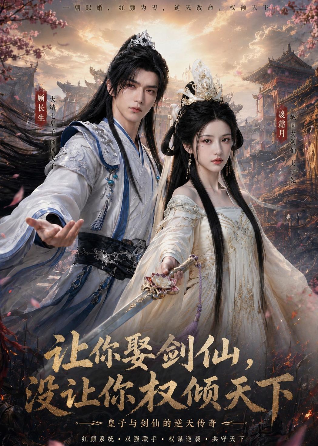 让你娶剑仙，没让你权倾天下(AI漫剧)封面图