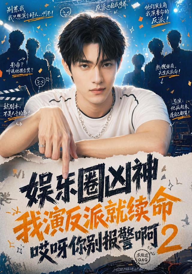 娱乐圈凶神我演反派就续命哎呀你别报警啊2封面图