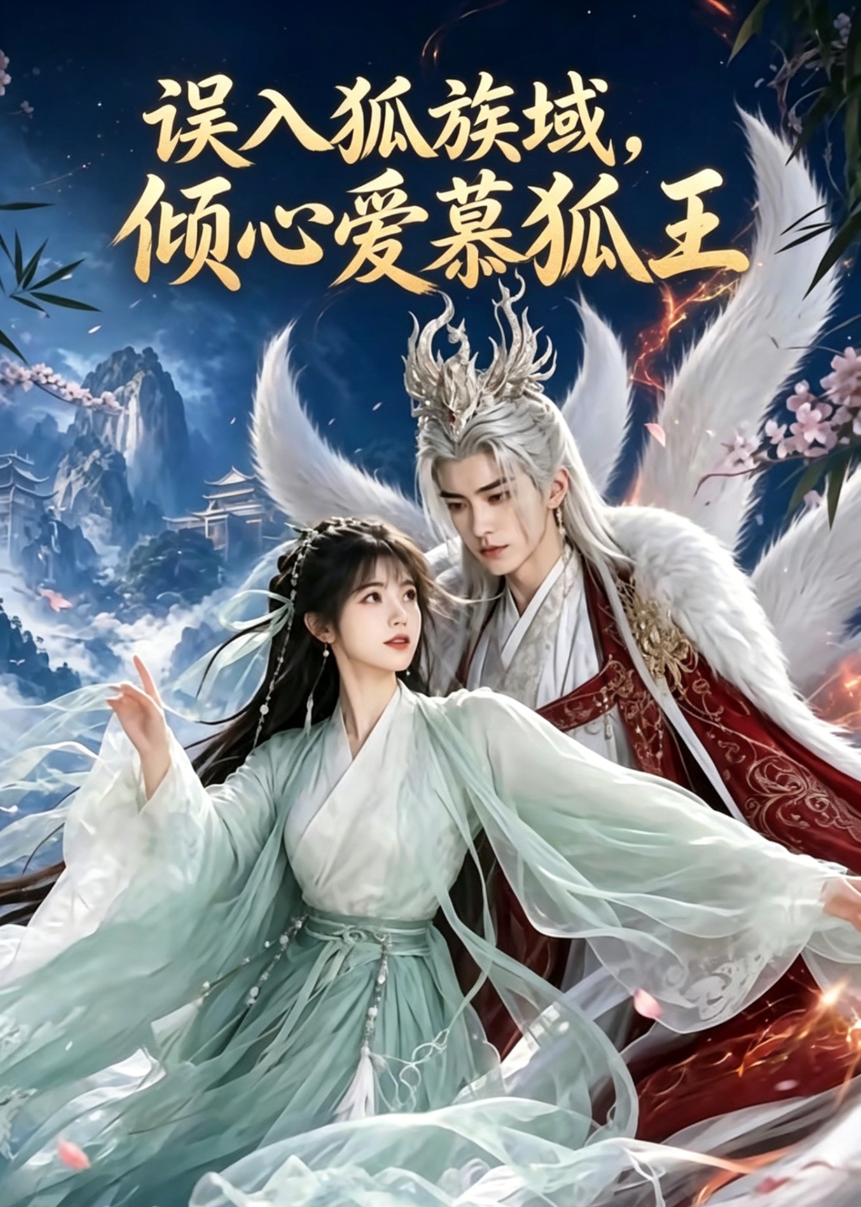 误入狐族域，倾心爱慕狐王封面图