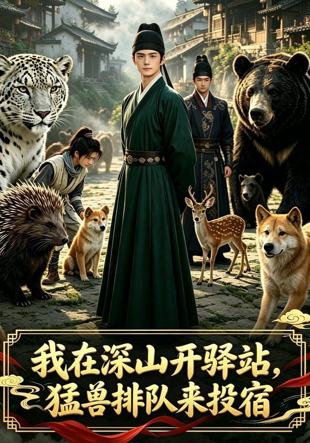 我在深山开驿站，猛兽排队来投宿封面图