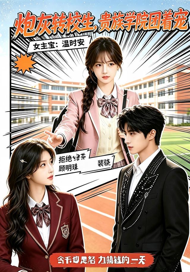 炮灰转校生，贵族学院团着宠封面图