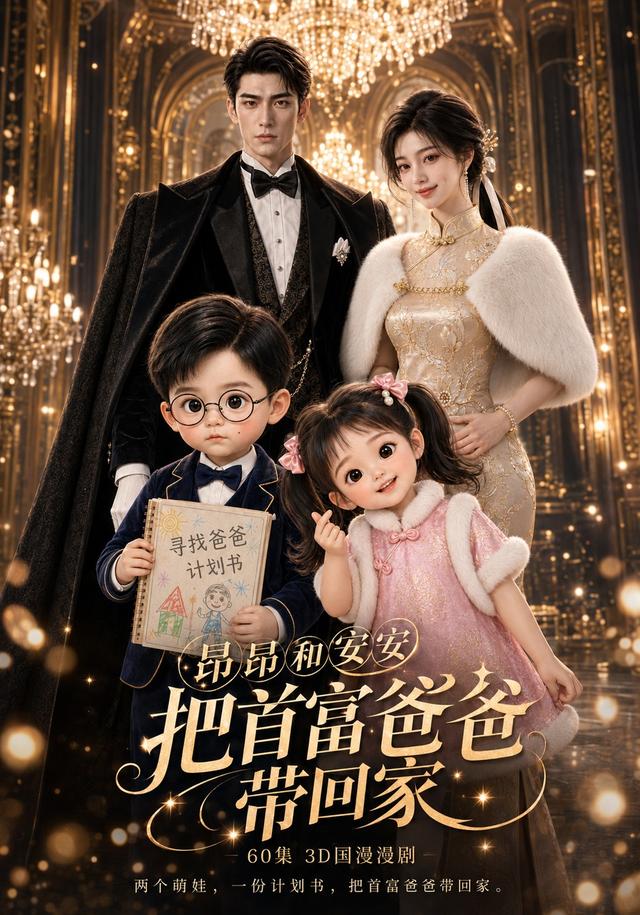 昂昂安安把首富爸爸带回家封面图