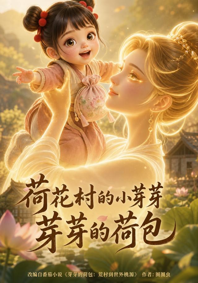 荷花村的小芽芽：芽芽的荷包封面图