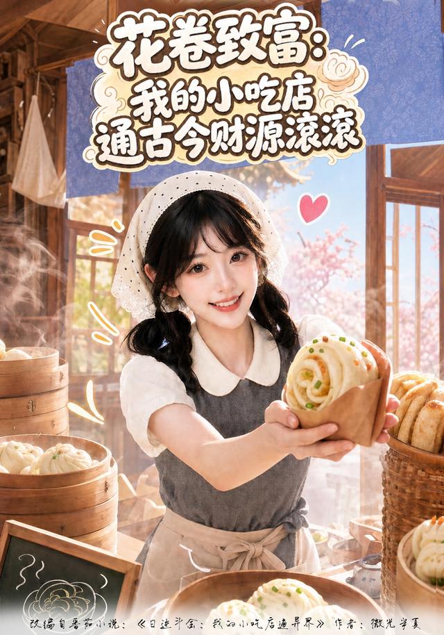 花卷致富：我的小吃店通古今财源滚滚封面图