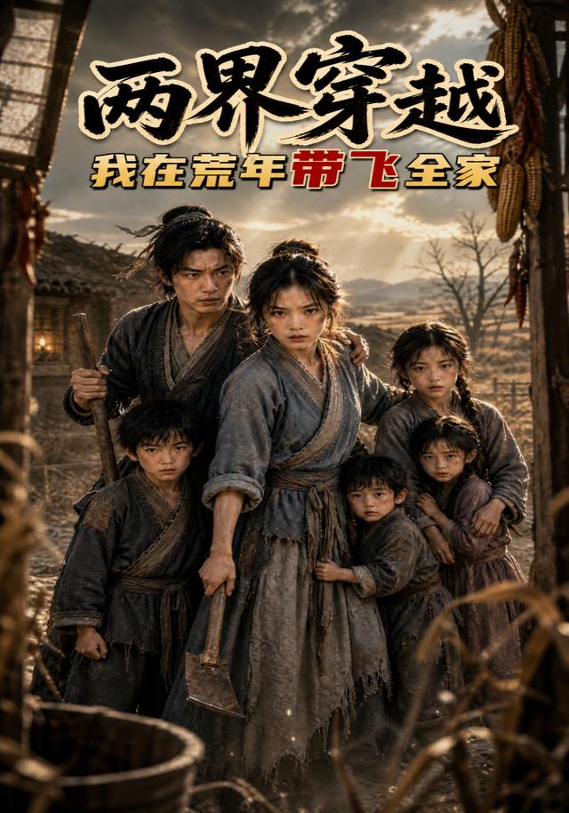 两界穿越，我在荒年带飞全家封面图