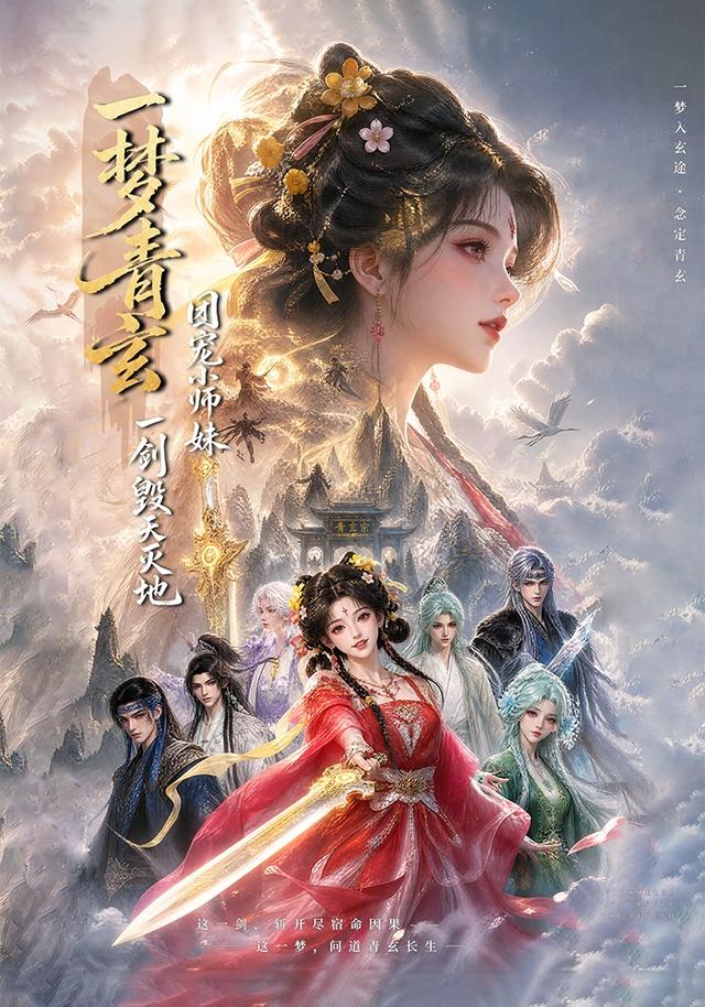 一梦青玄，团宠小师妹一剑毁天灭地封面图