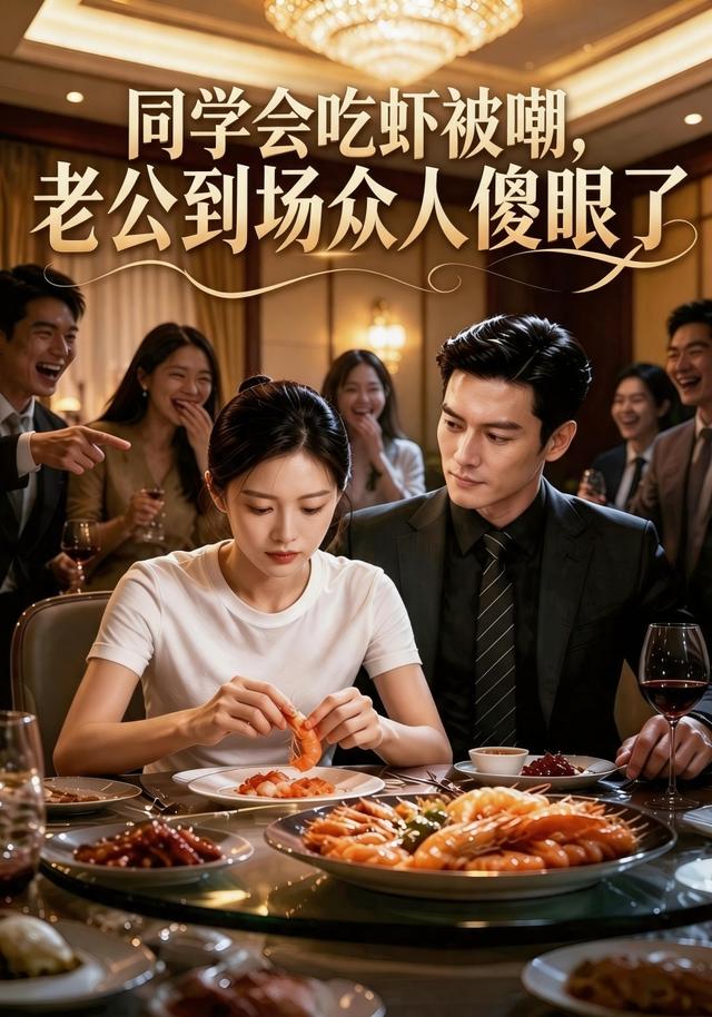 同学会吃虾被嘲，老公到场众人傻眼了封面图