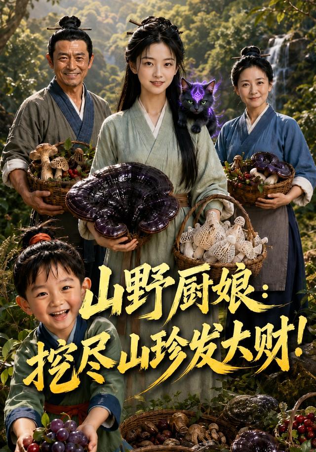 山野厨娘：挖尽山珍发大财封面图