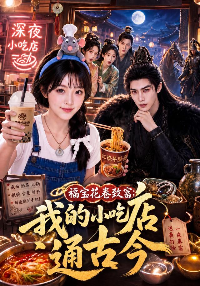福宝花卷致富：我的小吃店通古今封面图