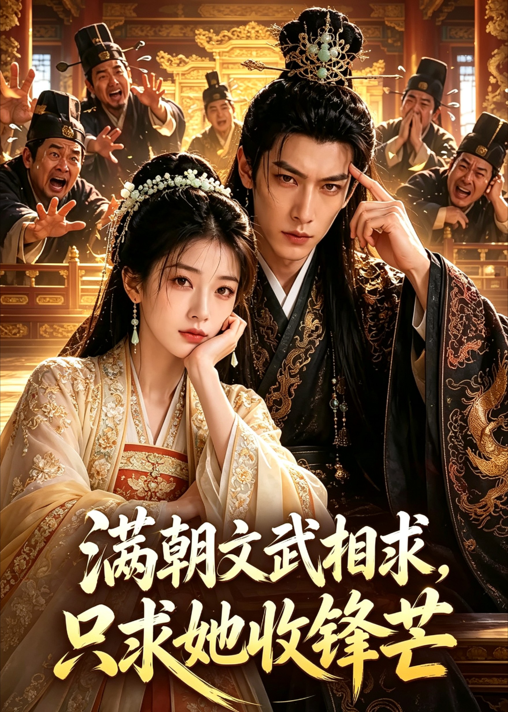 满朝文武相求，只求她收锋芒封面图