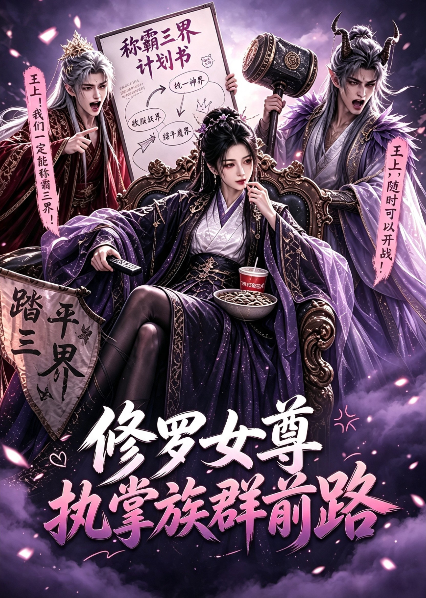 修罗女尊执掌族群前路封面图