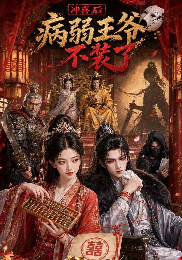 冲喜后病弱王爷不装了封面图