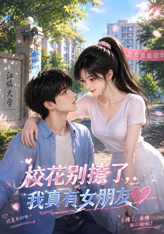 校花别撩了我真有女朋友封面图