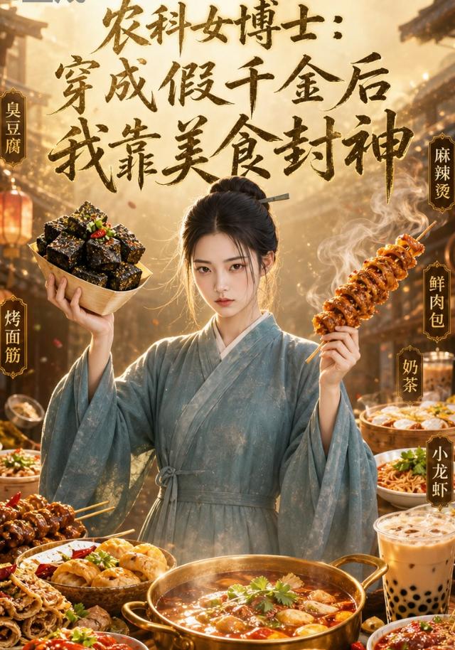 农科女博士穿成假千金后我靠美食封神封面图