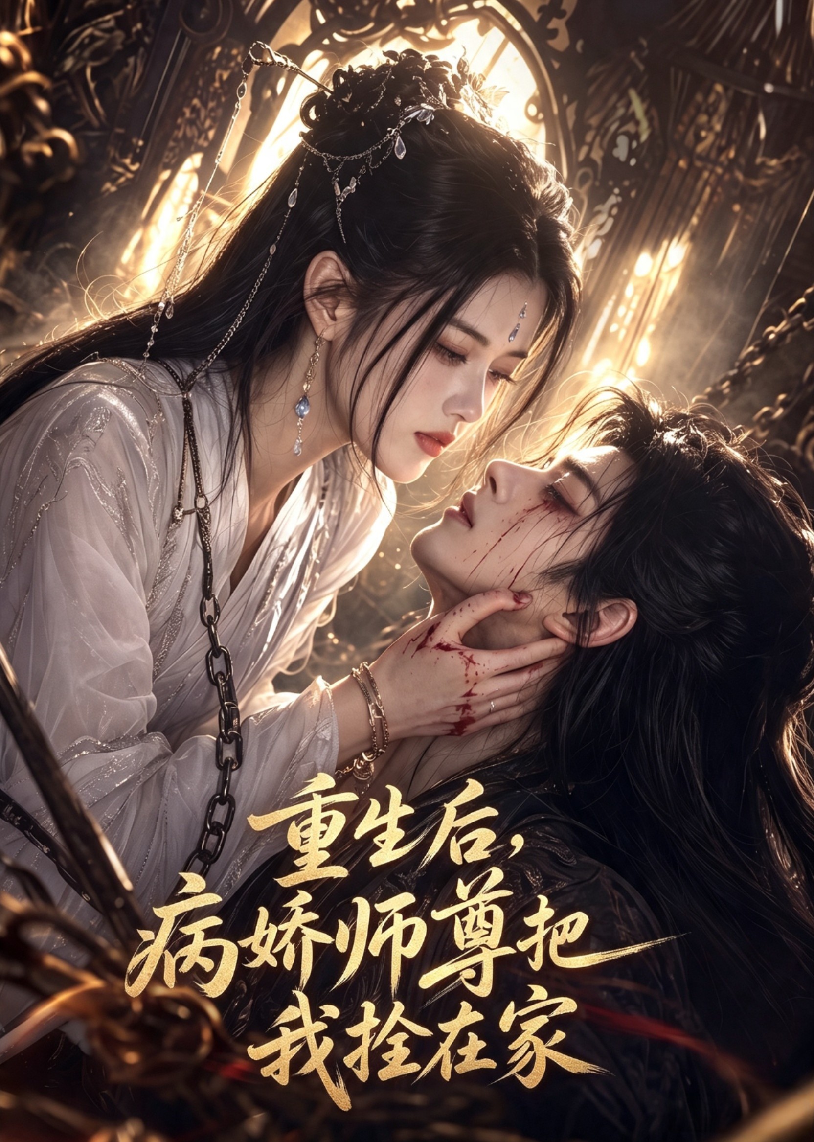 重生后病娇师尊把我拴在家封面图