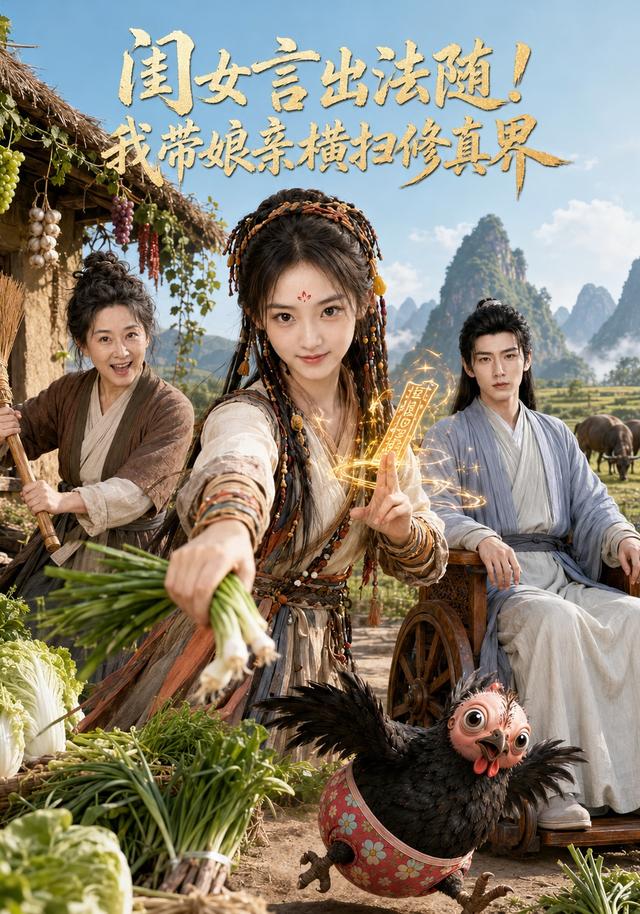 闺女言出法随我带娘亲横扫修真界封面图