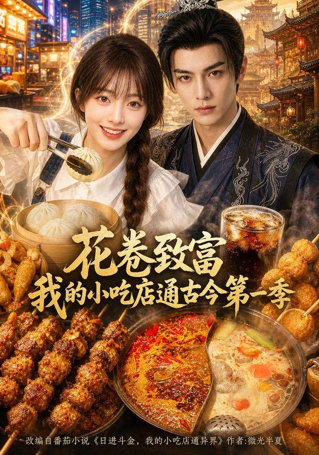 花卷致富我的小吃店通古今封面图