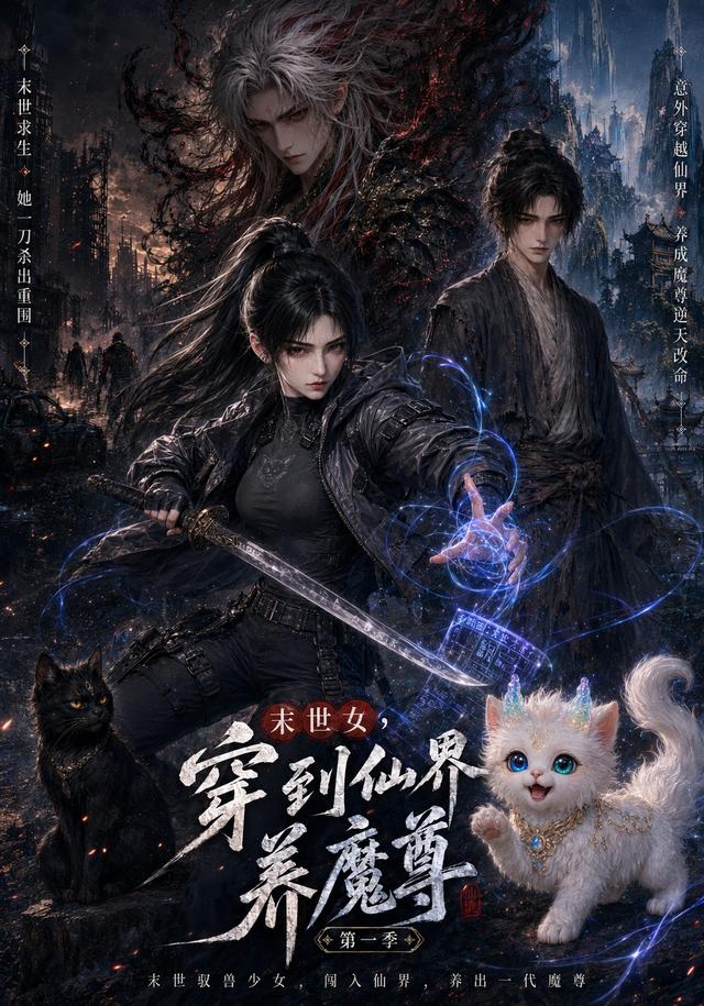 末世女穿到仙界养魔尊封面图