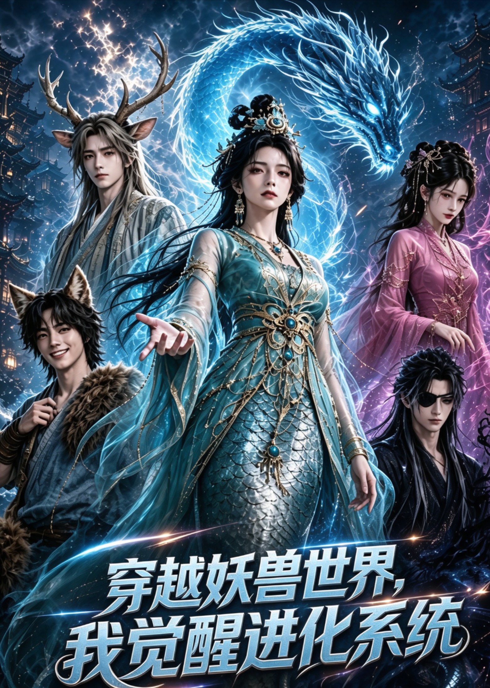 穿越妖兽世界我觉醒进化系统封面图