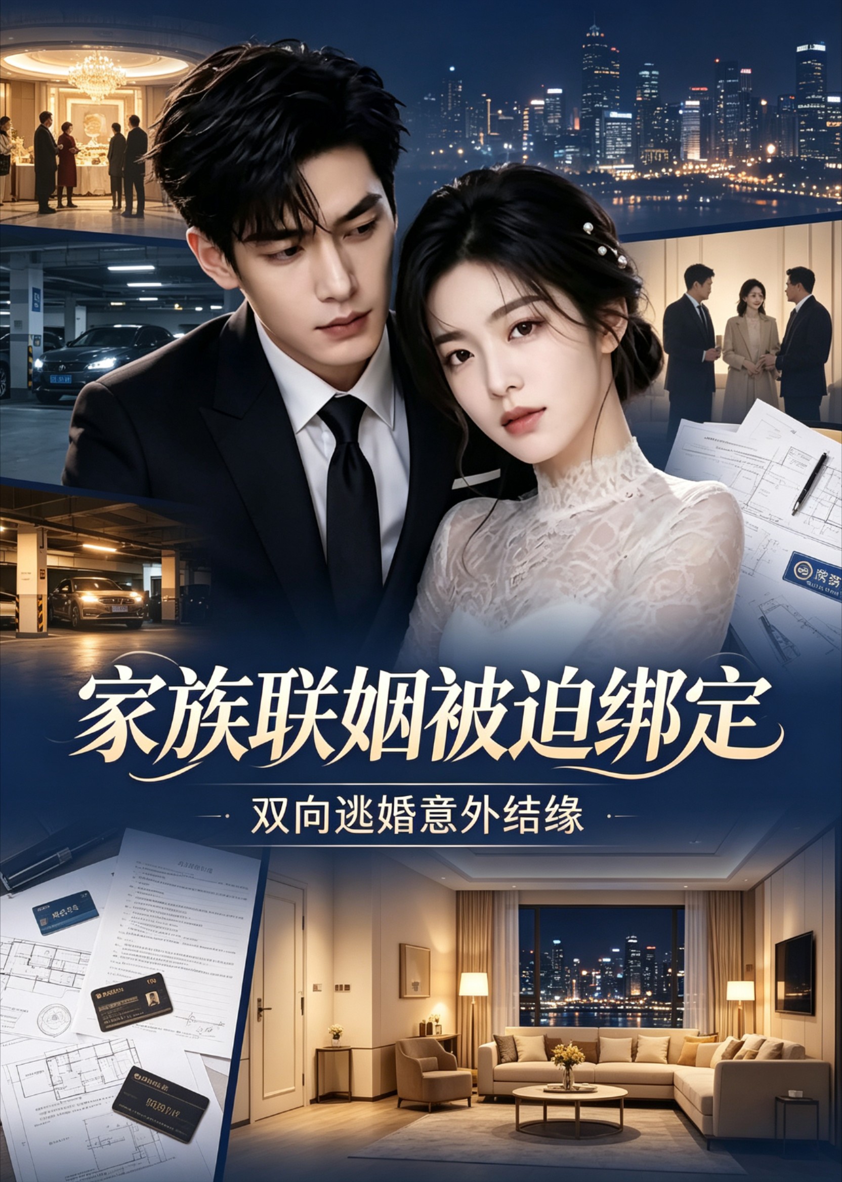 家族联姻被迫绑定双向逃婚意外结缘封面图
