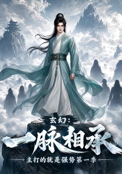 玄幻一脉相承主打的就是强势封面图